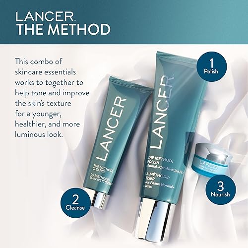 Miniatura 4 de Lancer Skincare The Method Limpiador facial limpiador, lavado facial diario con ácido salicílico, piel grasa o congestionada, 4.05 onzas líquidas