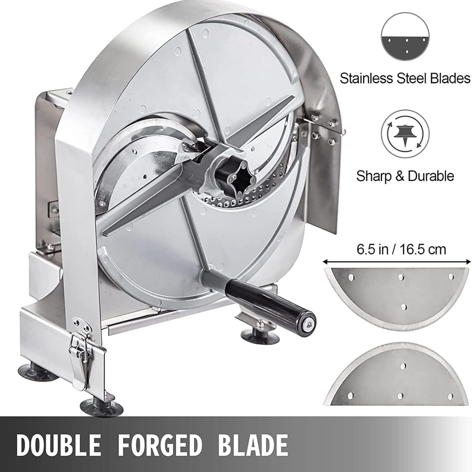 Commercial Manual Fruit Slicer, Commercial Manual Slicing Machine,0.2-12mm Adjustable Thickness,Kitchen Stainless Steel Vegetable Slicer, Restaurants Vegetable Slicer