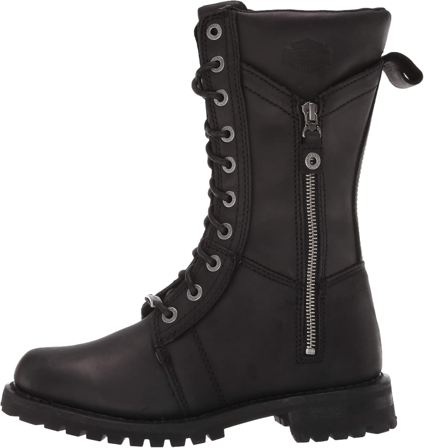 Miniatura 8 de HARLEY-DAVIDSON FOOTWEAR Botas de motocicleta Harnett para mujer, Negro -