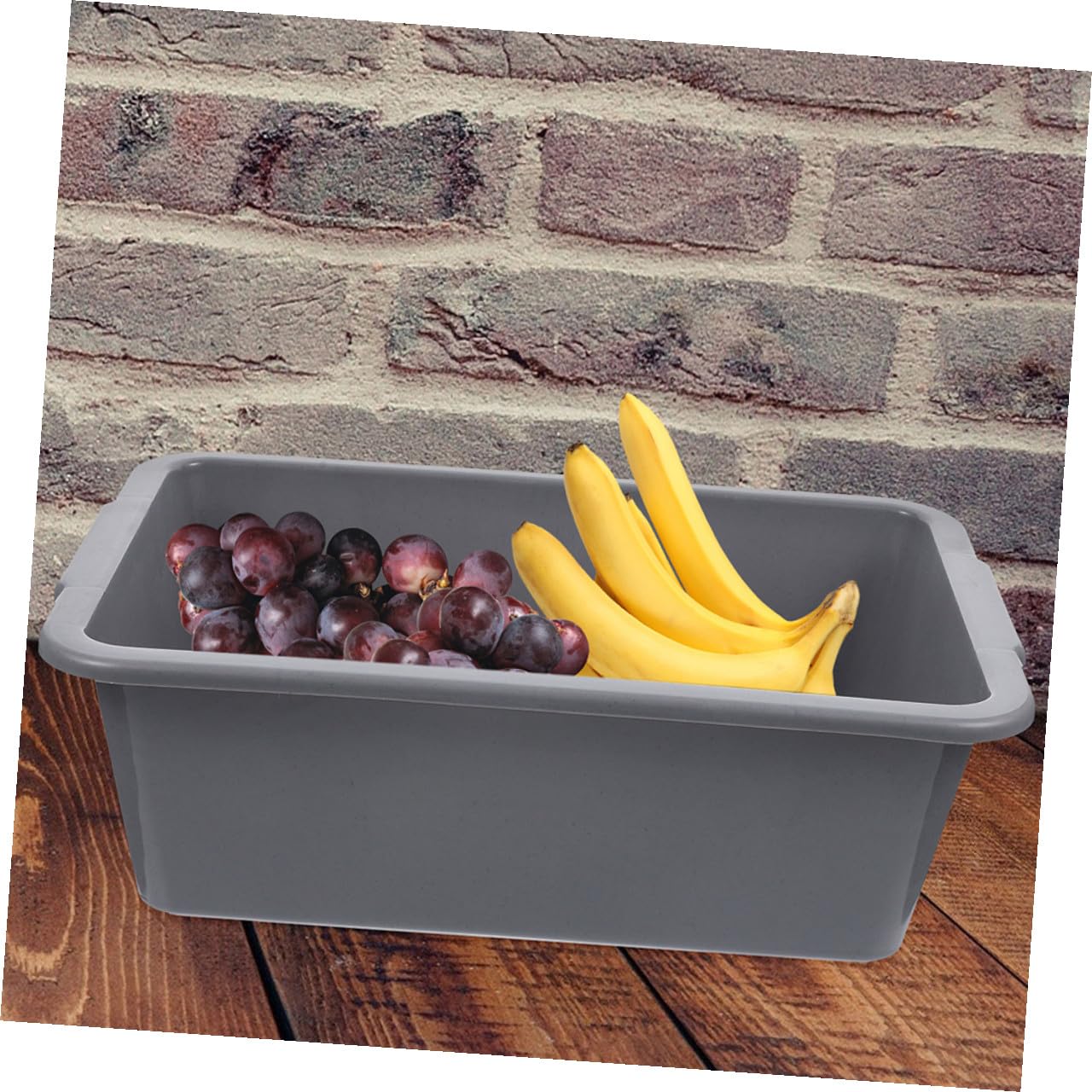 Geschirrkorb aus verdicktem Kunststoff, 40 x 28 x 13 cm, vielseitiger Küchen-Organizer zum Waschen, Trocknen und Einfrieren, ideal für Restaurants und Cafés, langlebige und platzsparende Lösung
