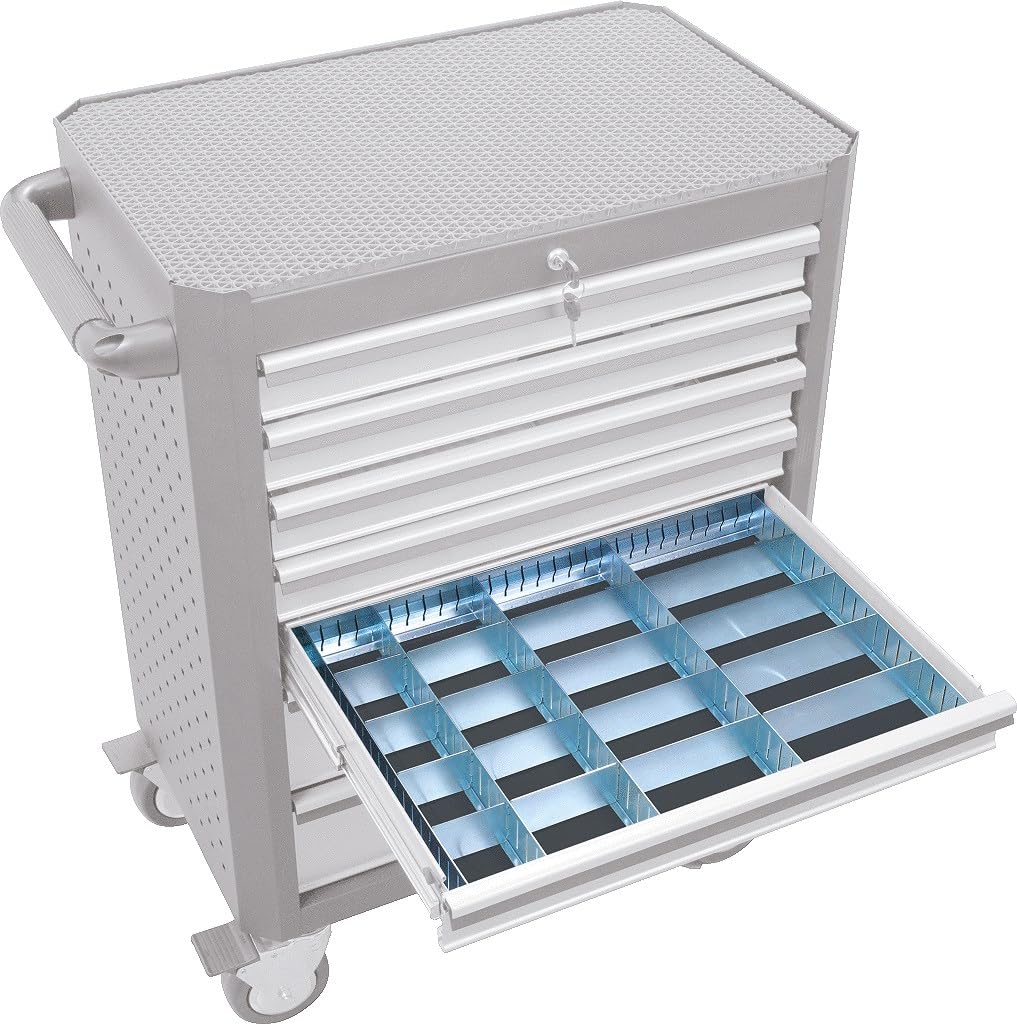 KS Tools 875.9940 Juego de divisores para cajones, 23 pzs