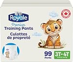 Royale Premium Training Pants, Size Medium, 2T-3T (Up to 34 lbs), 111 Count, Disposable Training Pants (Packaging may vary)
