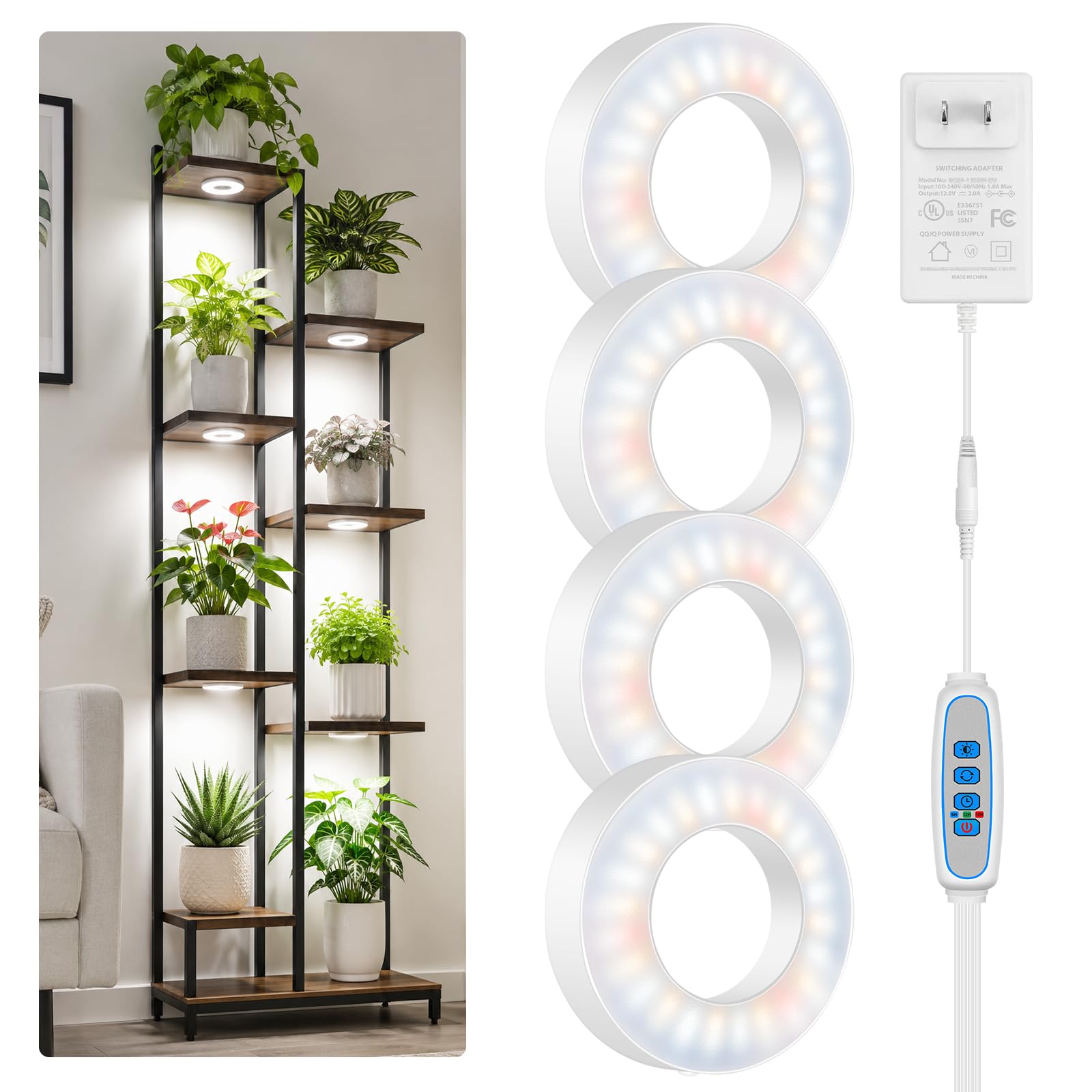 Kullsinss 4-Head Grow Light
