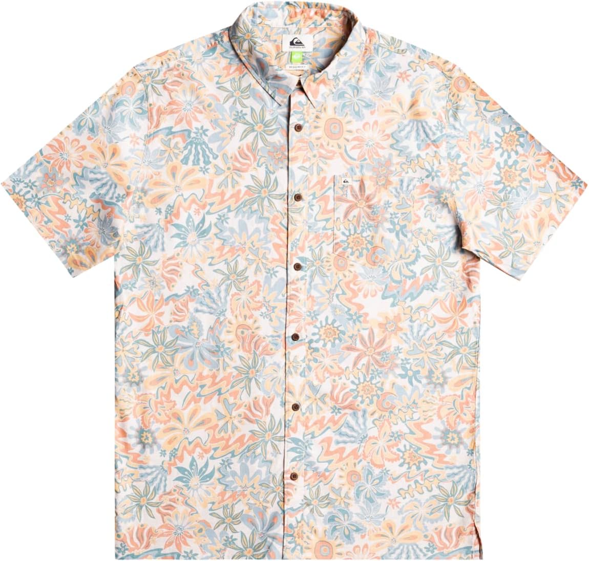 Quiksilver Men's Strange Daze Button Up Woven Shirt