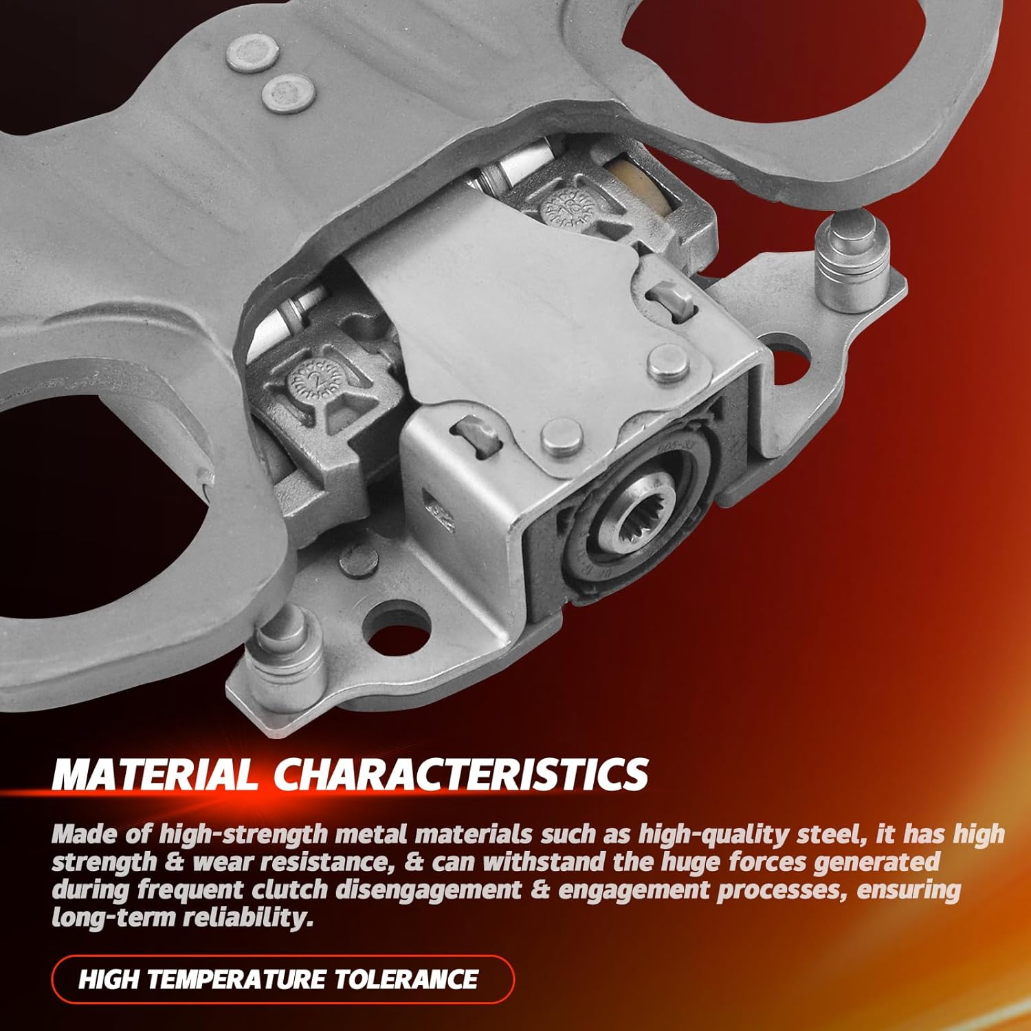 6DCT250 Dual Clutch Release Fork Lever Kit Compatible with Ford Focus 2011-2018 Fiesta 2012-2019 B-MAX 2012-2016 EcoSport 2013-2017 Replaces CA6Z-7515-J CA6Z-7515-K