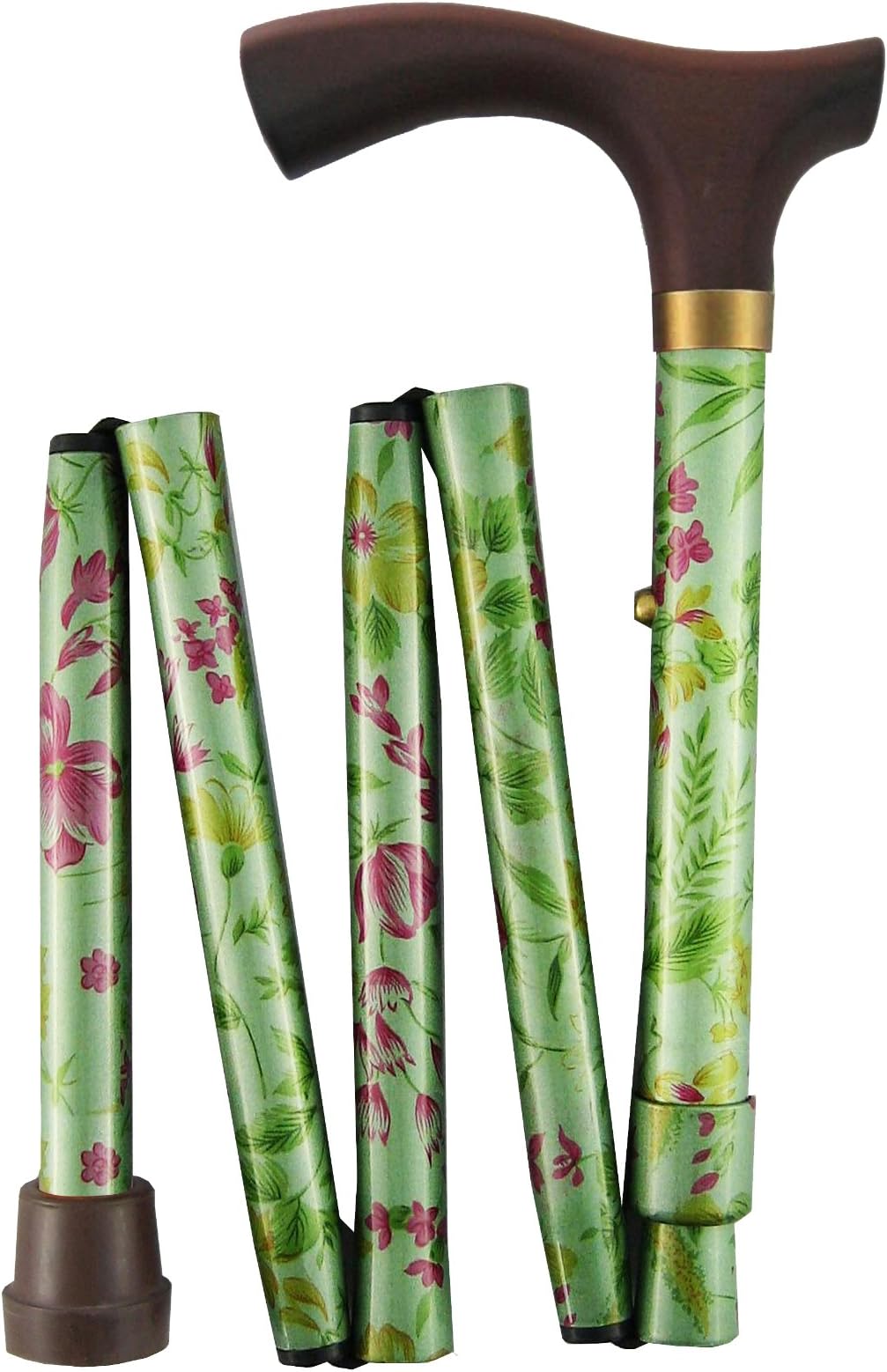 Dynamix Sticks Walking Stick Mini Green Floral