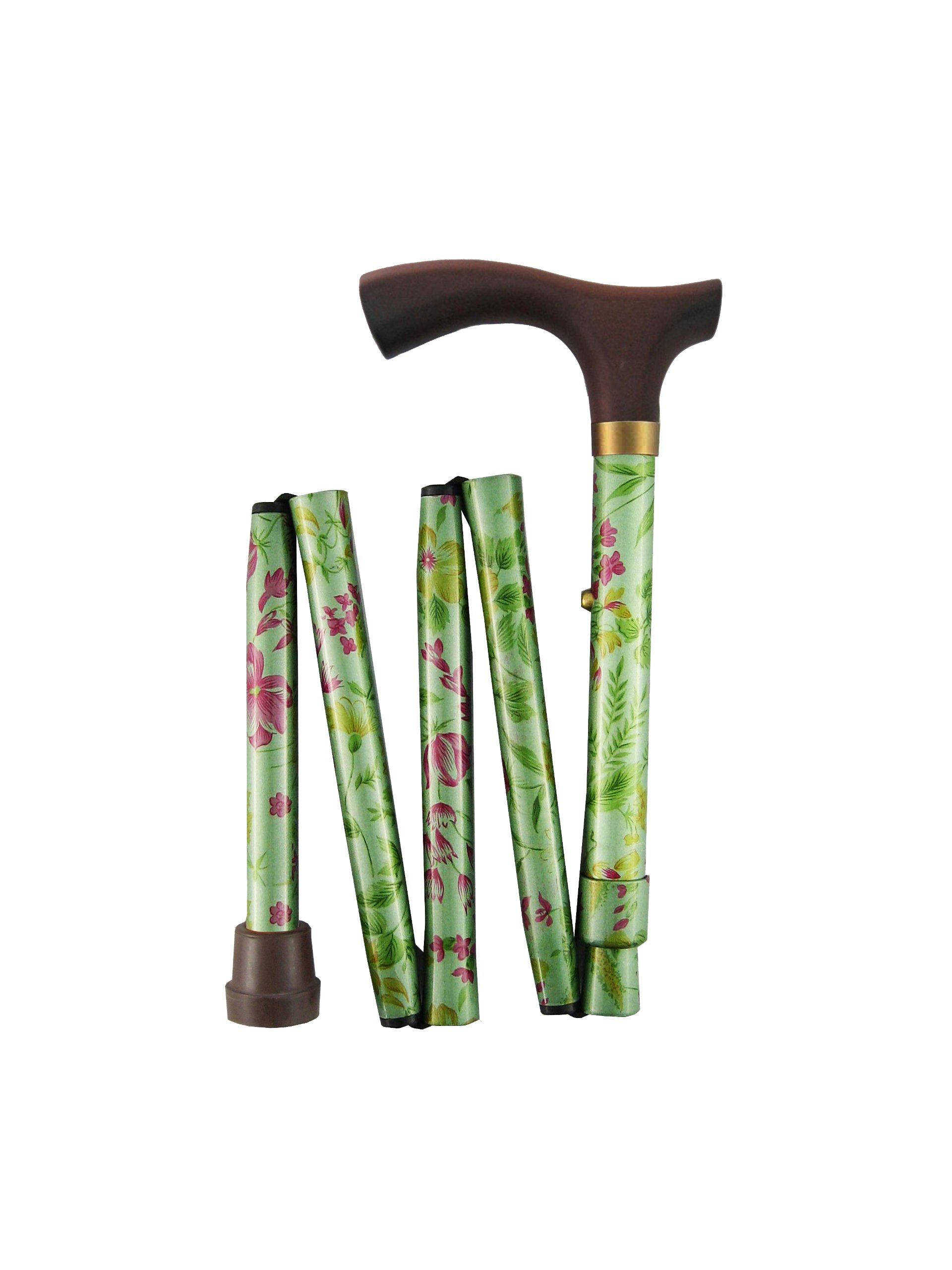Dynamix Sticks Walking Stick Mini Green Floral