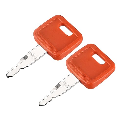 uxcell Llave de equipo, llaves de encendido de maquinaria de construcción para excavadoras (número de pieza H800) 2Pcs