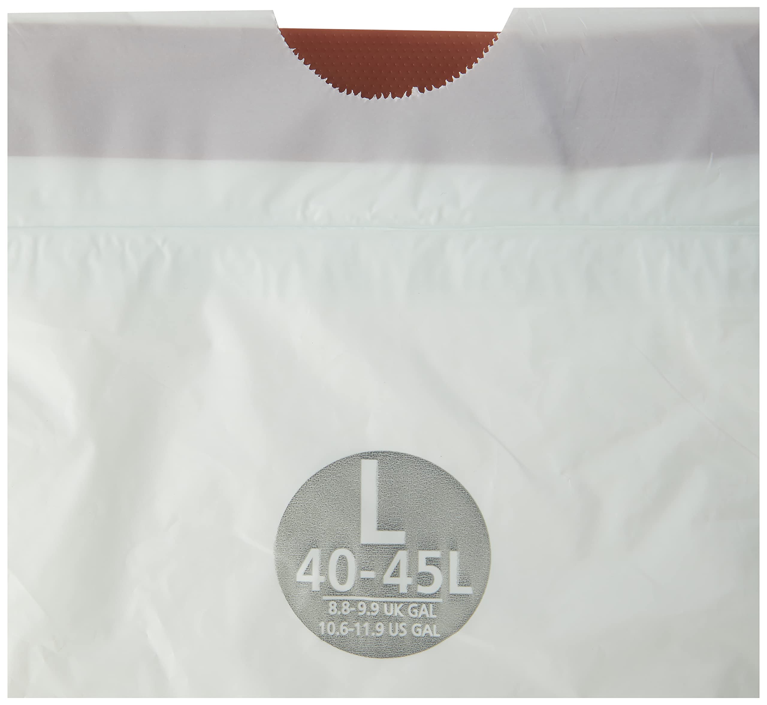 Brabantia Müllbeutel (40-45 Liter (L) Extra Starke müllsäcke Mit Zugband (120 Stuck))