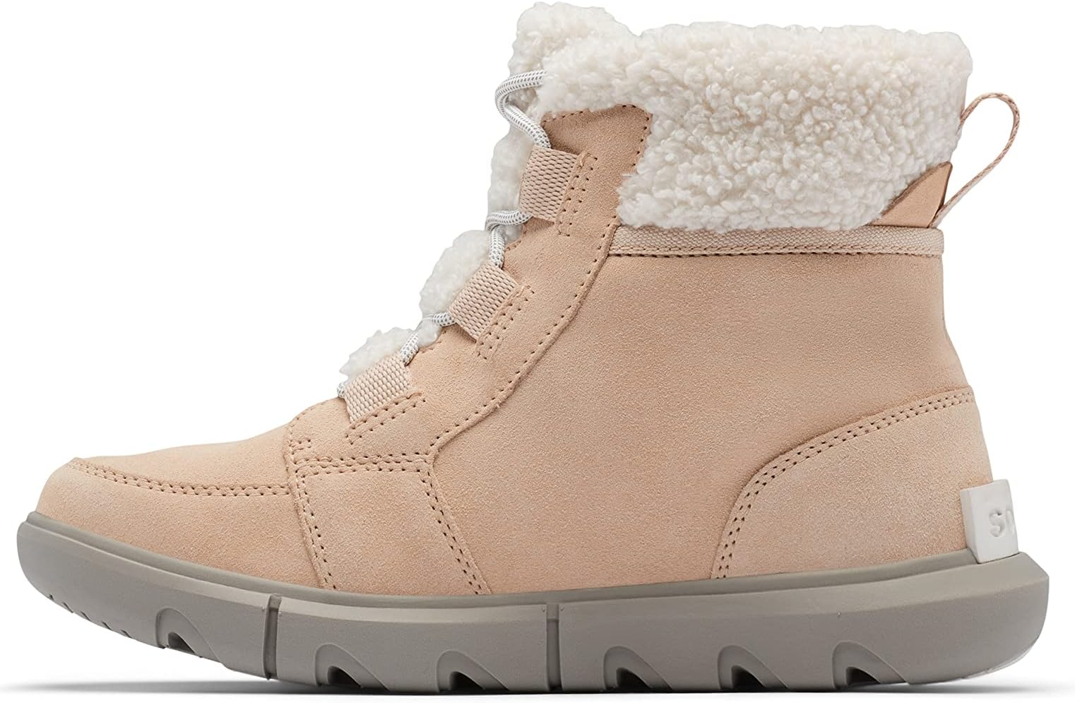 SorelSOREL EXPLORER II CARNIVAL COZY WATERPROOF Women's Casual Winter Boots, Brown (Nova Sand x Chrome Grey), 6 UK