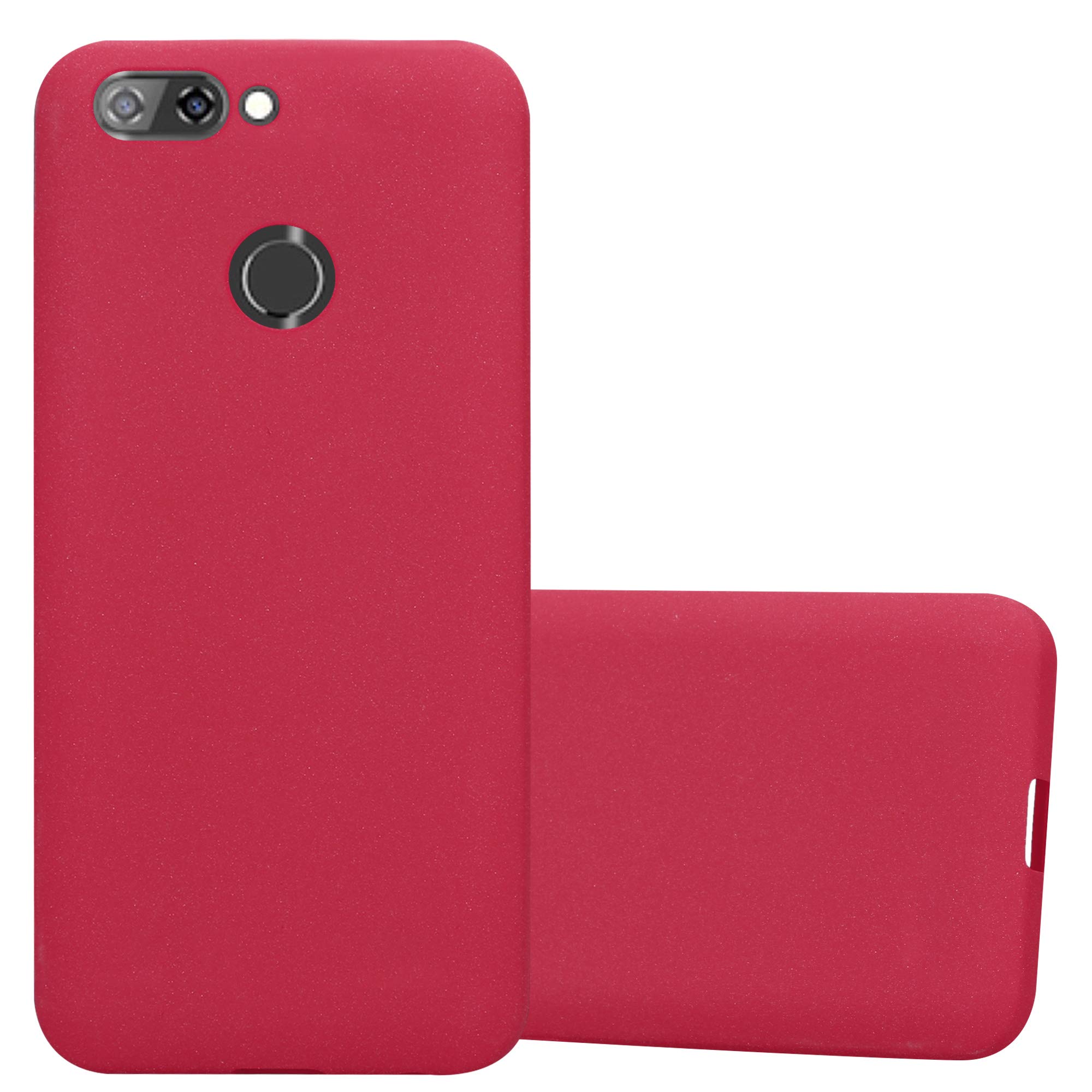 Cadorabo Case for ZTE Blade V9 Cover in METALLIC BLUE Matt Metallic