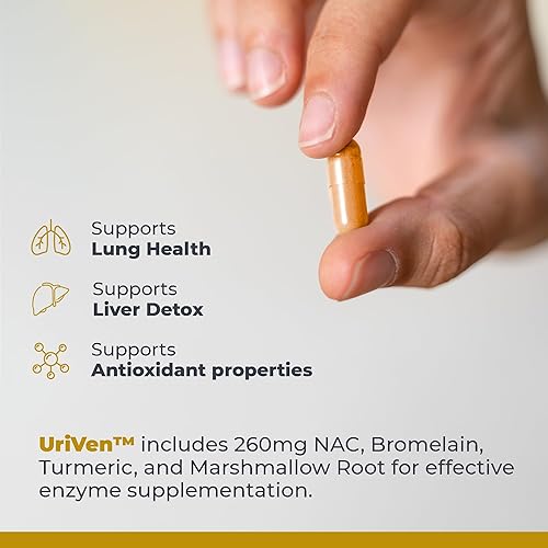 Miniatura 4 de Premier Research Labs PneumoVen - Suplemento de apoyo pulmonar con bromelina y NAC, vitaminas de apoyo a la salud pulmonar, limpieza pulmonar - 60