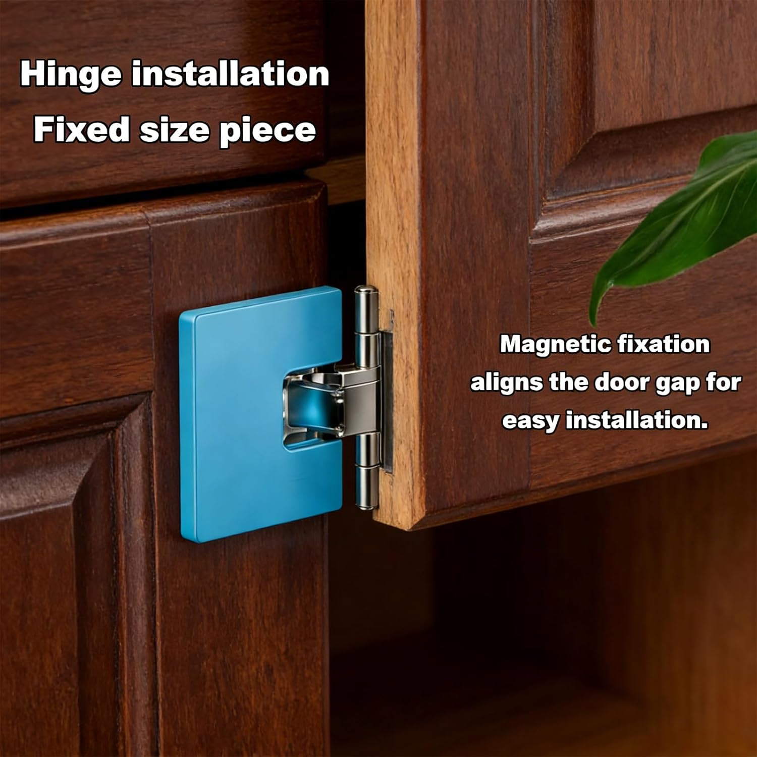 The Easy Hinge Mate, Door Jamb Hinge Jig, Adjustable Accurate Guide for Hinges Cutting, Your Quick Fix for Door Installation, for Hinges Cutting, Whole-Home Use - Doors, Furniture (6Pcs)