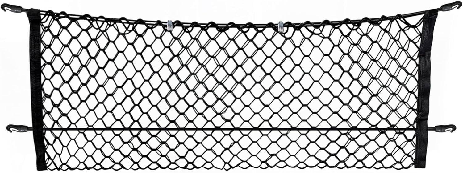 Envelope Style Trunk Mesh Cargo Net for Chevy Traverse 2018-2025 Car Accessories - Premium Trunk Organizers and Storage - Cargo Net for Truck - Best Carrier Organizer for Chevrolet Traverse