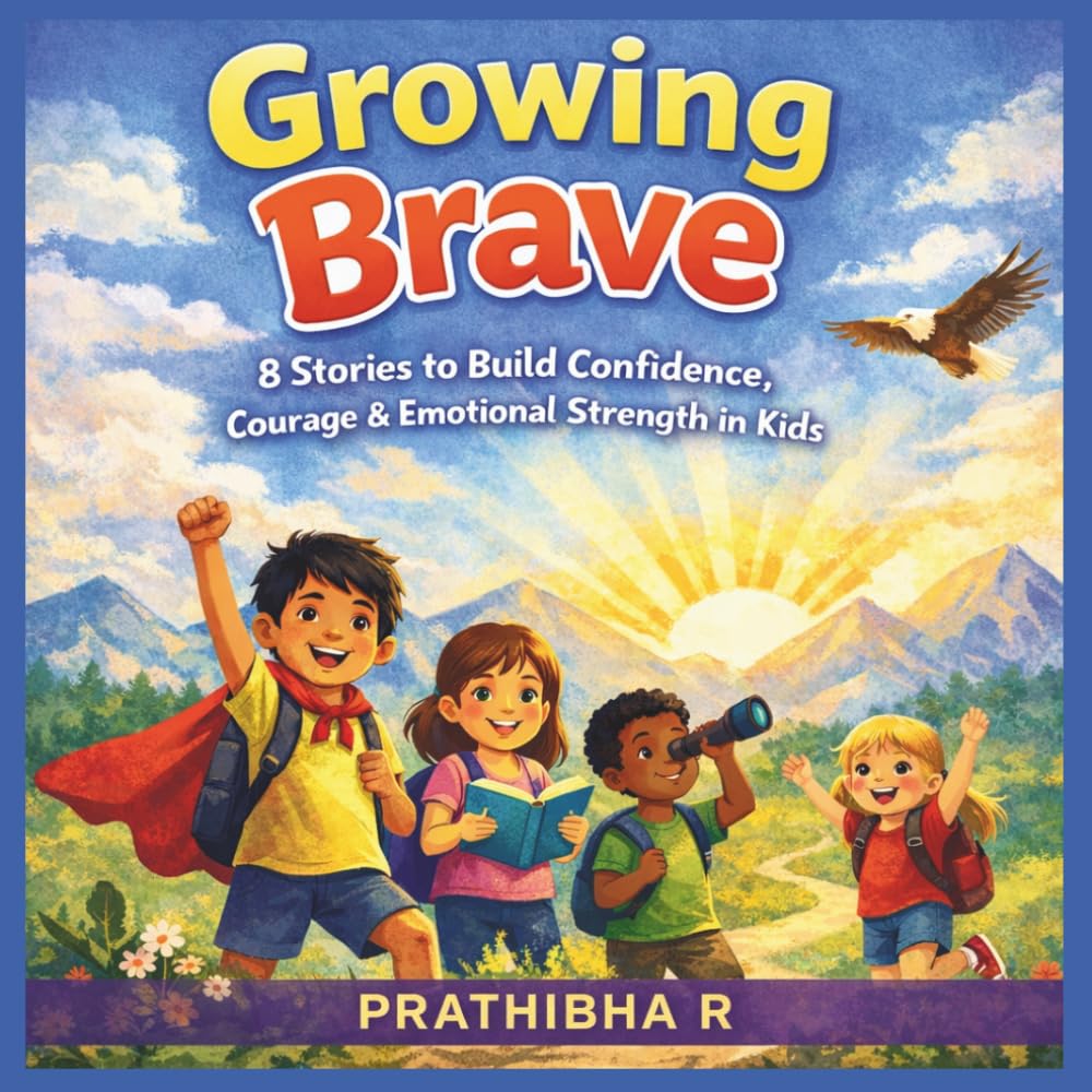 Growing Brave: 8 Stories to Build Confidence, Courage & Emotional Strength in Kids