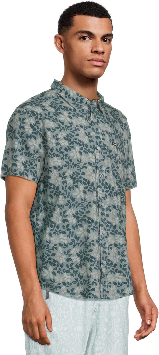 RVCA Men's Botanical Short Sleeve