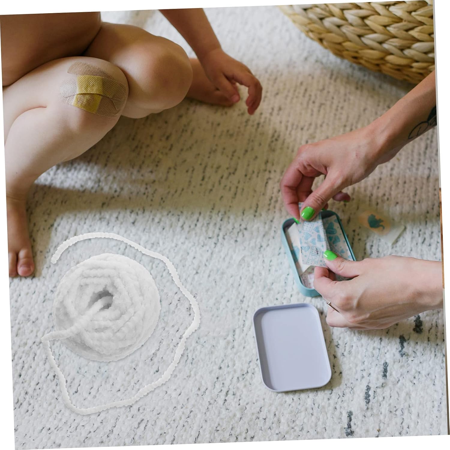 FOMIYES 1roll Elastic Tubular Finger Bandage Mesh Wrap for Injury Recovery Breathable and High Elasticity for Comfortable Support for Fingers Wrists and Knees