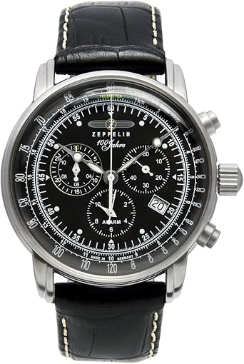 Zeppelin – Orologio da polso uomo 100 anni Zeppelin analogico al quarzo One  Size, Nero, Nero : Amazon.it: Orologi