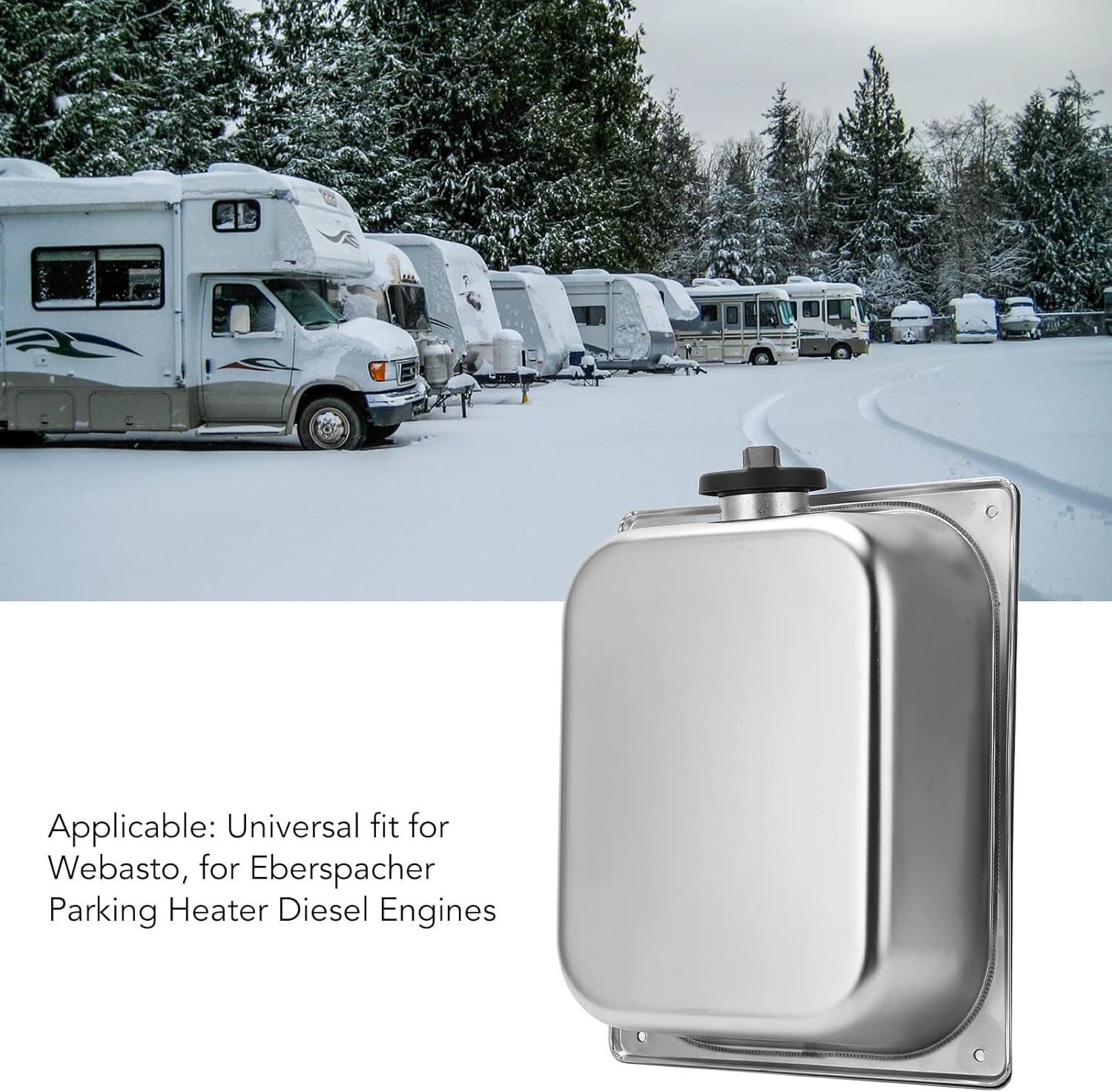 Dimensions of the Ejoyous 7-liter fuel tank