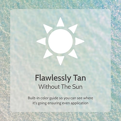 Miniatura 8 de Fake Bake Mousse autobronceador impecable, sin rayas, brillo natural de larga duración para todos los tonos de piel, mujeres y hombres, bronceador