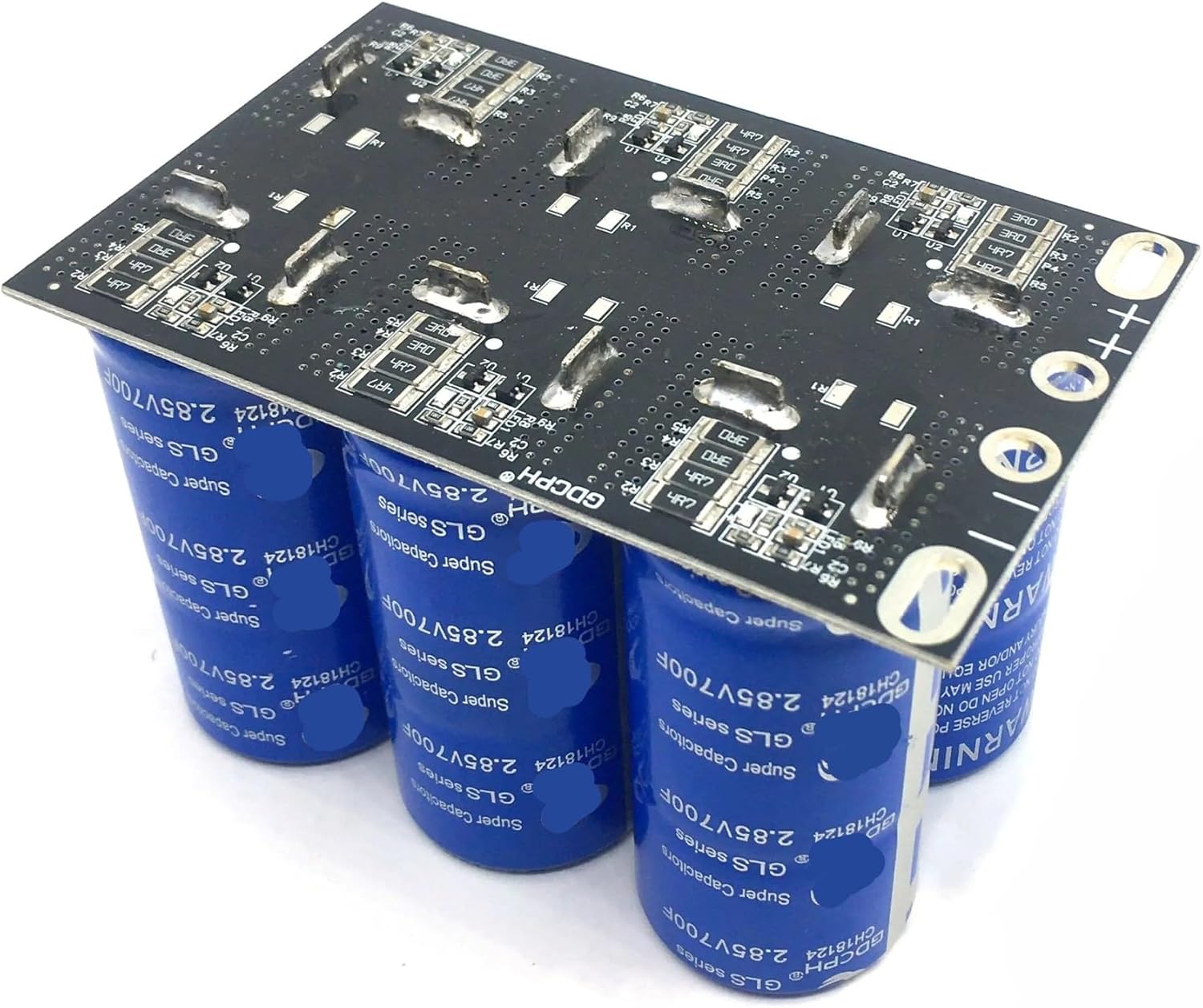 17V116F capacitor automotive rectifier module 2.85V 700F capacitor with voltage protection board