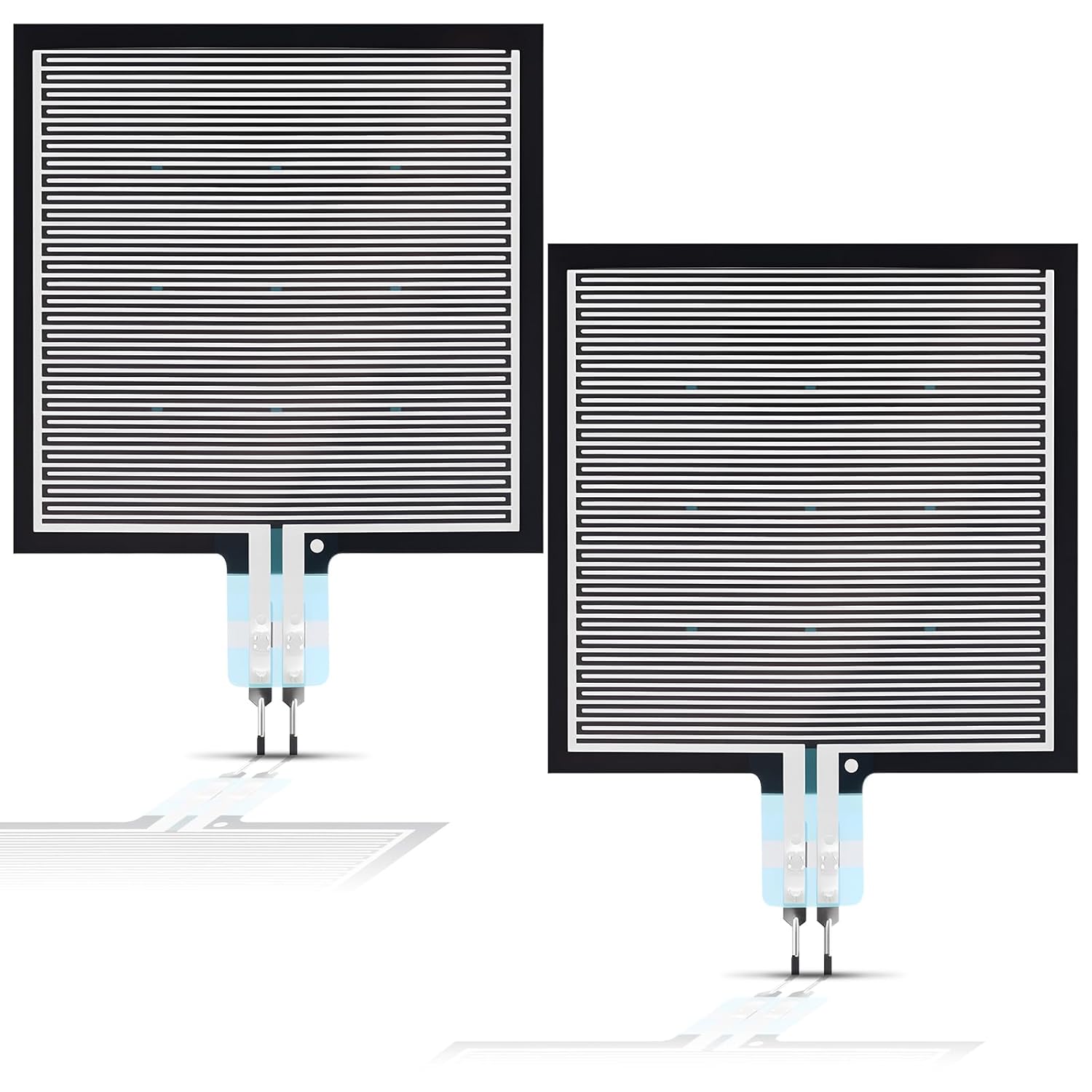 2PCS Thin Film Pressure Sensor RP-S40-ST High Accuracy Flexible Sensor Module for Ar duino Thin Film Sensing Electric Resistance Sensor for Intelligent High-end Seats