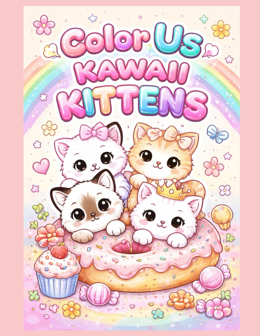 Color Us: Kawaii Kittens Coloring Book