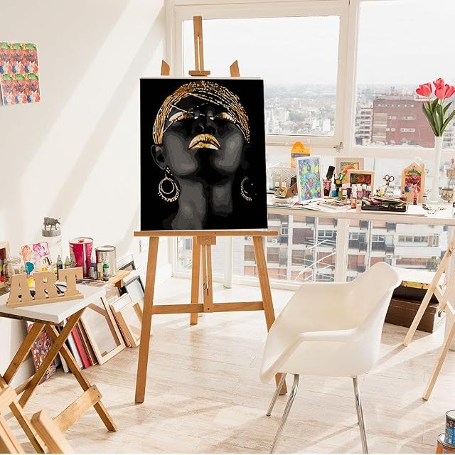 Foto 5 de 8 de Artnapi Pintura por números Adultos con marco