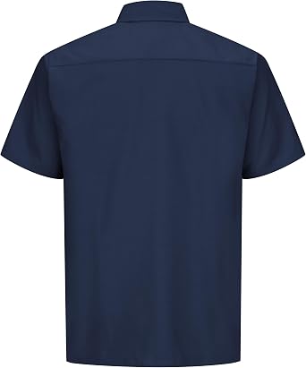 Red Kap Unisex Adult Red Kap Men's Short Sleeve Solid Ripstop Shirt