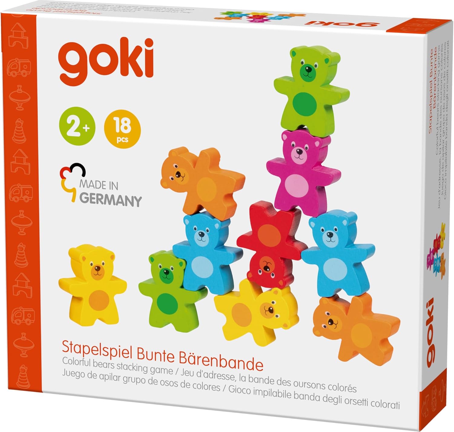 Stapelspiel Bunte Bärenbande