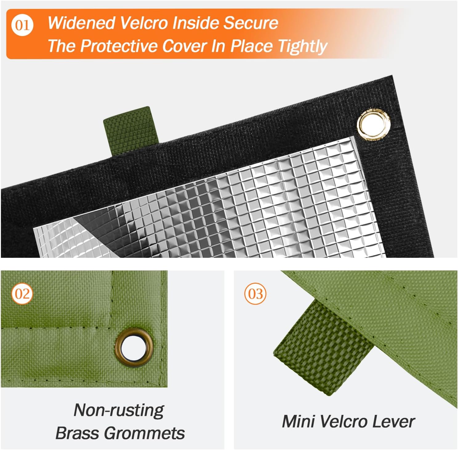 Backflow Preventer Cover Insulated Pouch (5°F) - Pressure Vacuum Breaker Cover + TOHONFOO Backflow Preventer Pipe Insulation Cover (5°F) - Irrigation Sprinkler Valve Insulated Pouch 14"W x 26"H Beige