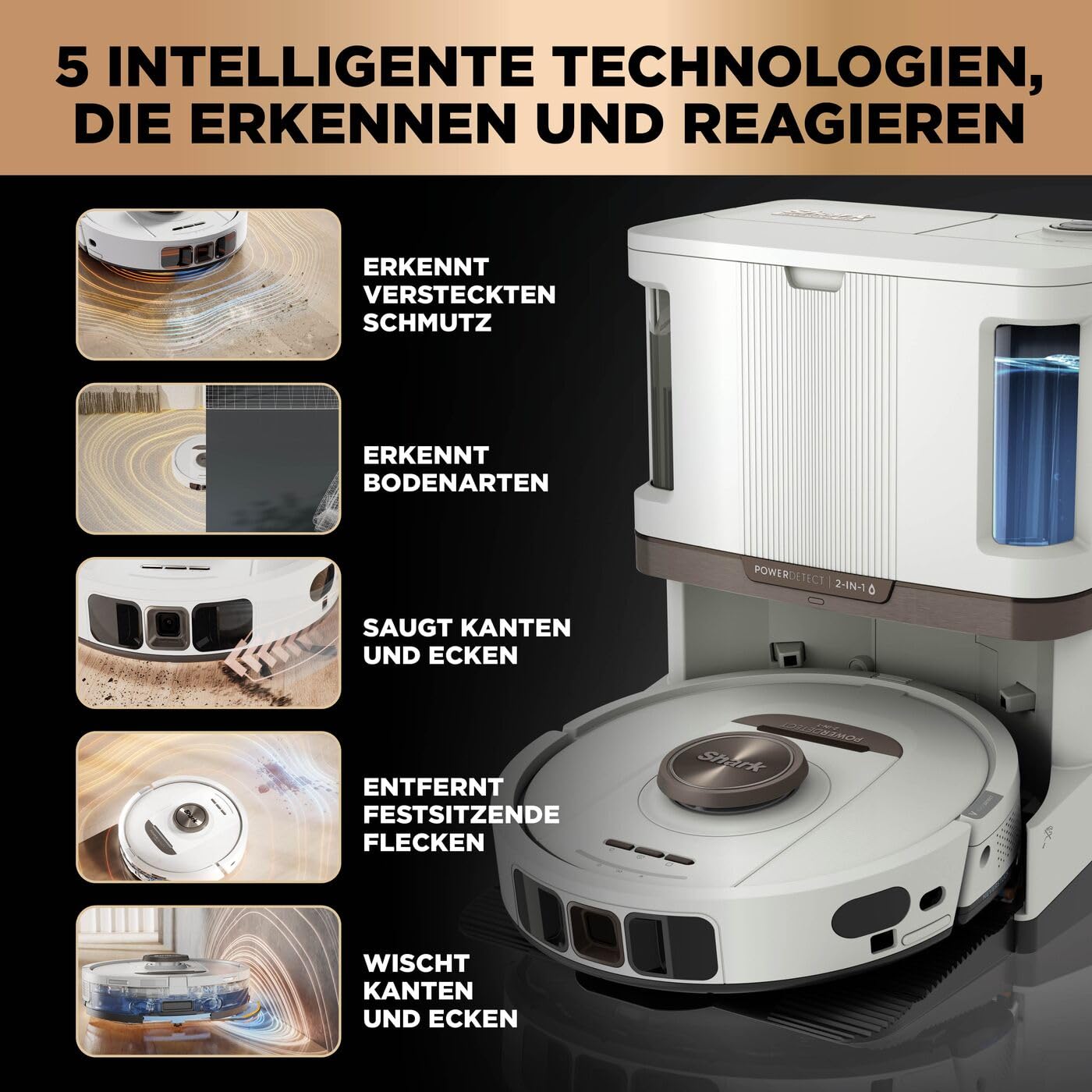 Shark PowerDetect 2-in-1 Saugroboter & Wischroboter – Bild 6