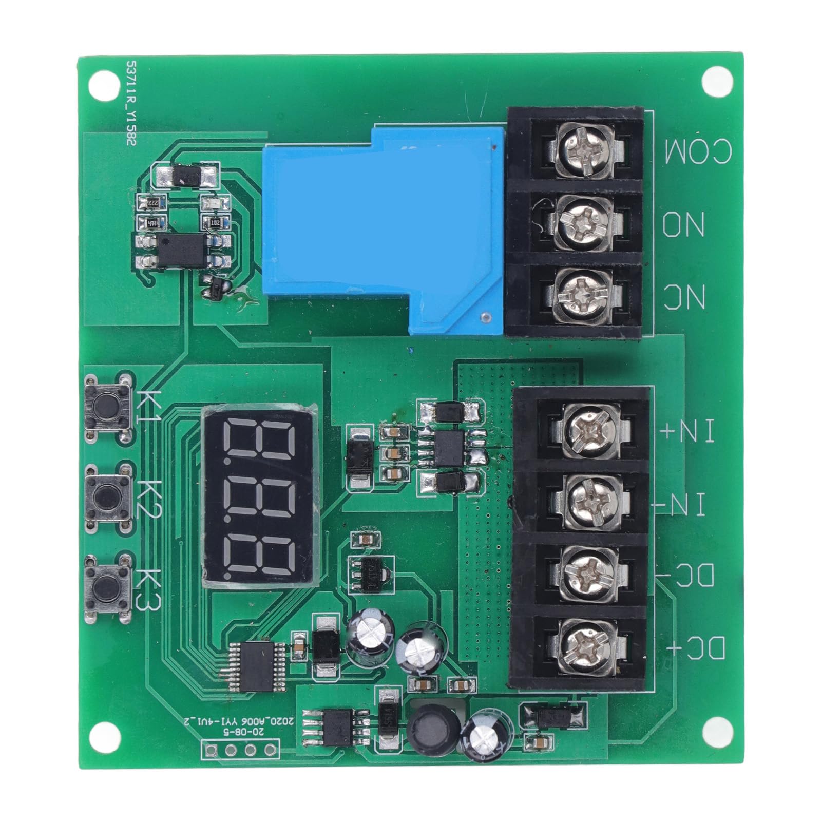 30A Current Monitor DC Current Detection Module 0-30A With Relay ...
