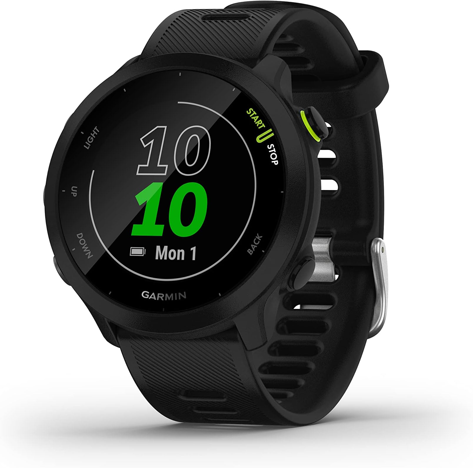 Forerunner 55, GPS Running Watch with Daily Suggested Workouts, Up to 2 Weeks of Battery Life (Black)