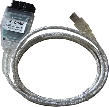 INPA Ediabas K+ DCAN USB OBD2 OBDII Car Diagnostic Tool Cable for BMW Parallel Import