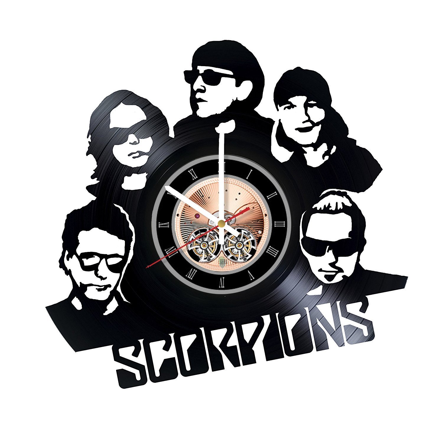 Scorpions Vinyl Record Wall Clock Decorate your space