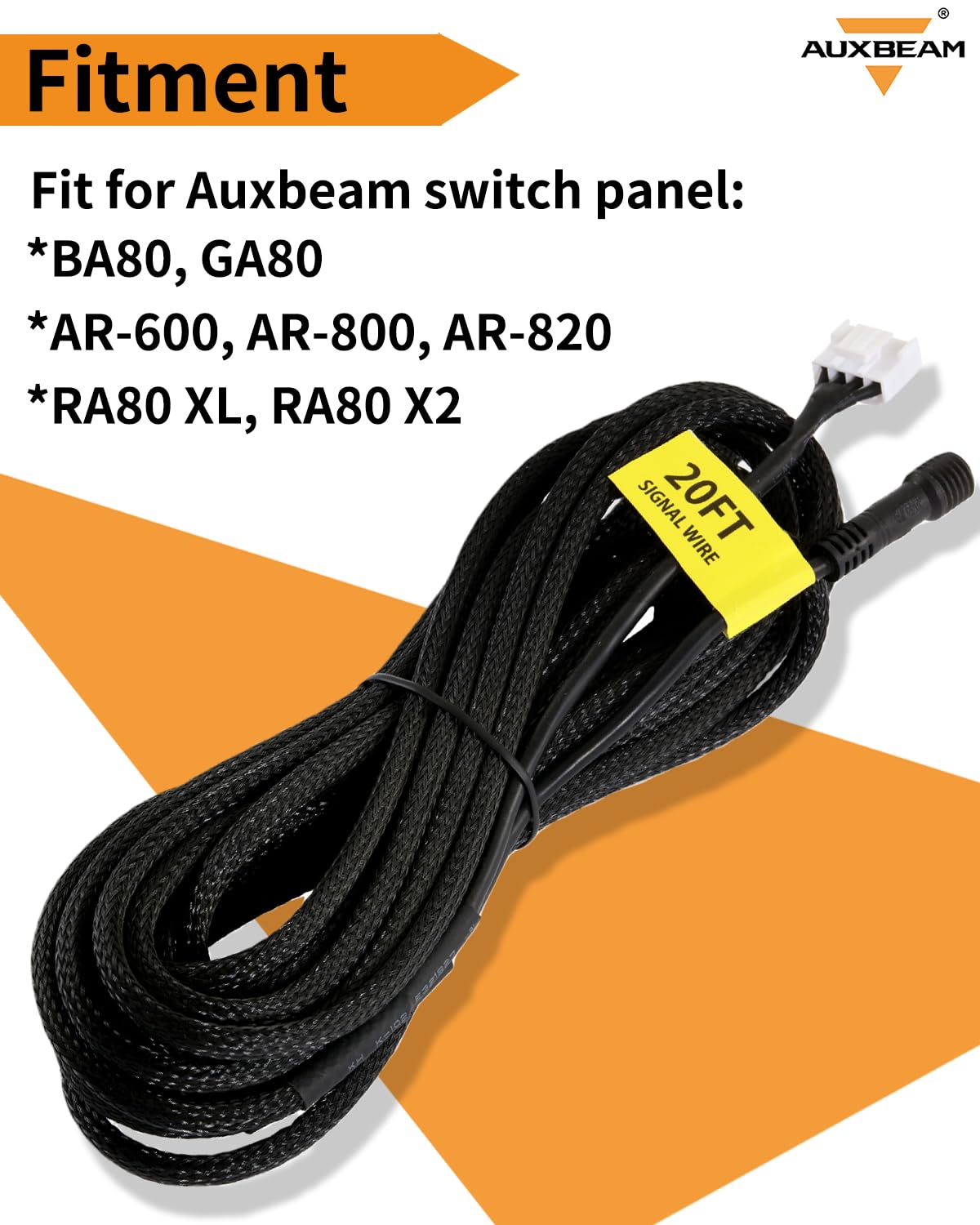 Amazon.com: Auxbeam 20FT Signal Wire for Auxbeam Switch Panel,4Pin