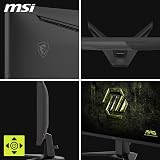 MSI MAG 245F X24 24-Inch Gaming Monitor, 1920x1080 FHD, Rapid IPS, 240Hz, 0.5ms, HDR ready, AMD FreeSync™ Premium, Eye care, AI vision, HDMI 2.0b, DP 1.2a, Frame-less, Vesa Mount, Black - 5