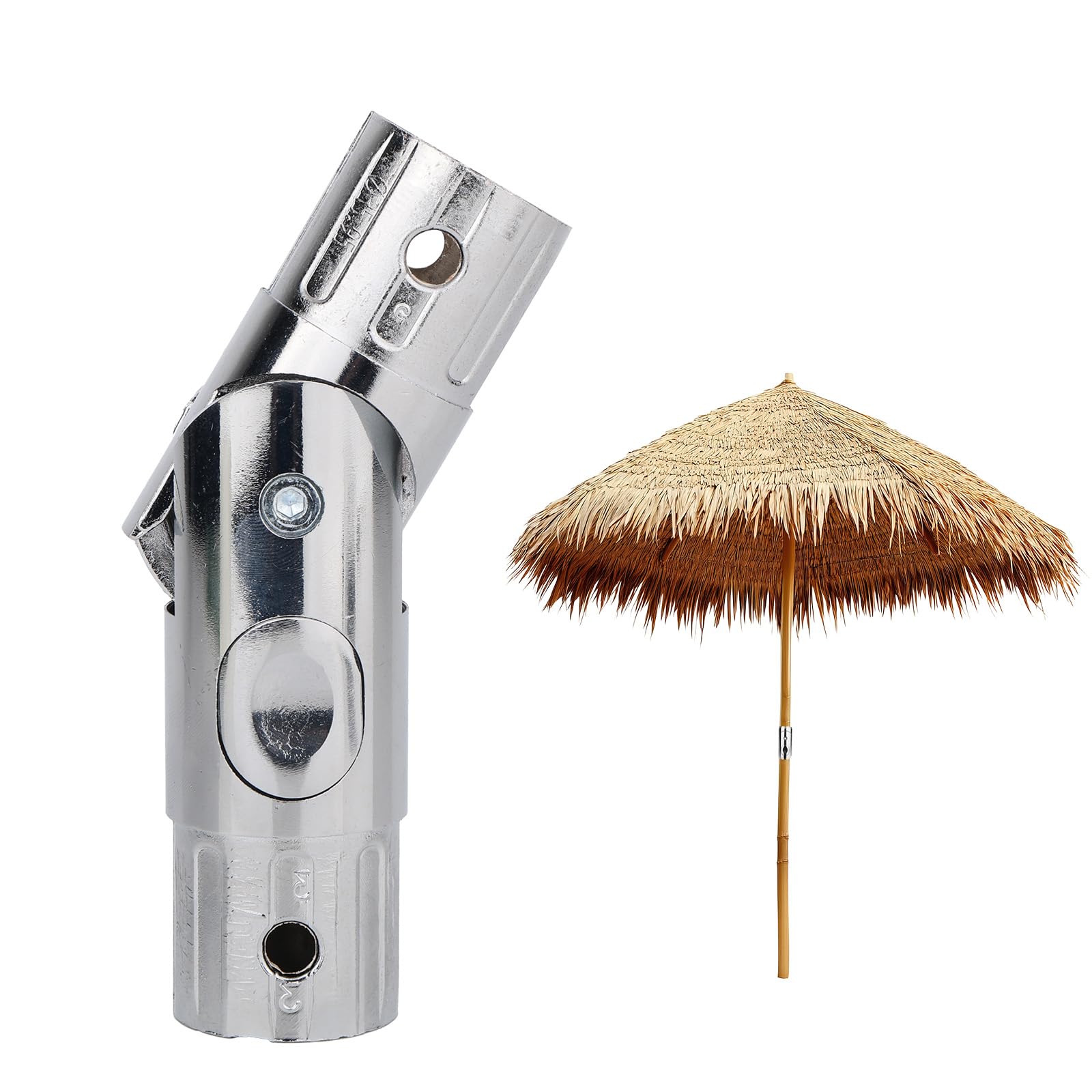 lasuroa Patio Umbrella Part Fits 38mm/1.5in Aluminum Tube Umbrella Pole