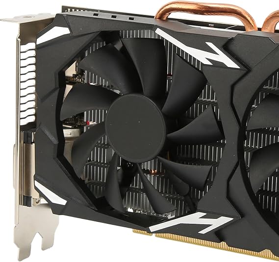 RX 580 Graphics Card, 8GB GDDR5 256 bit Support 8K 16 PCI Express 3.0 2 Cooling Fan Gaming Graphics Card