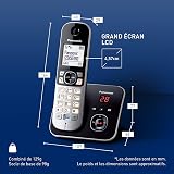 TELEPHONE FIXE PANASONIC TELEPHONE DECT Noir - 6