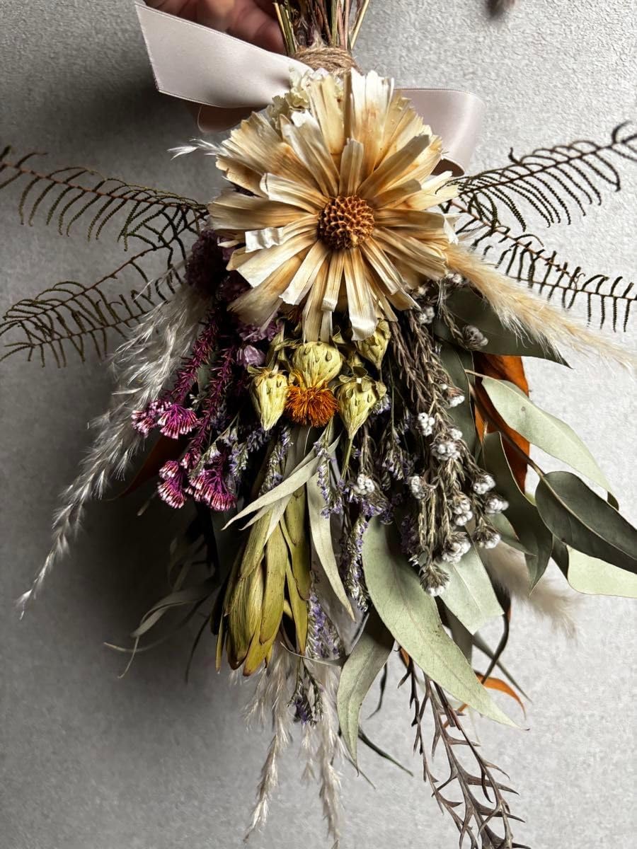 ドライフラワー スワッグ ブーケ 花束 インテリア 飾り