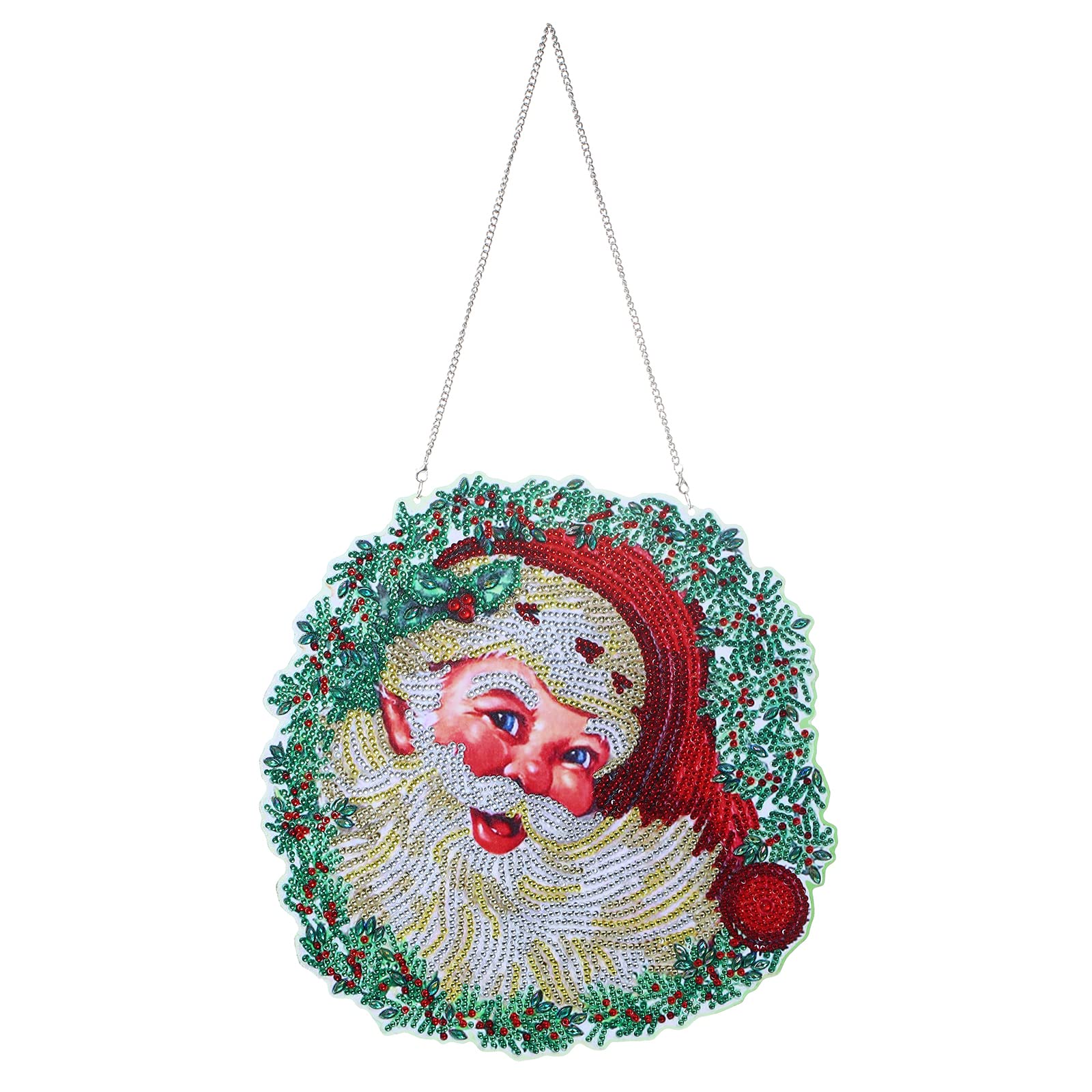 Kit di calze per pittura a mosaico 5D fai da te per Natale con Babbo Natale