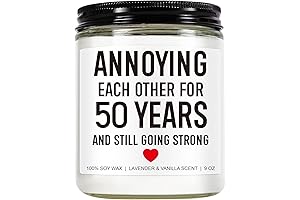 50 Years of Love and Laughter: A Candle for the Golden Anniversary