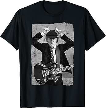 Amazon | AC/DC ロックミュージックバンド アンガス・ヤング