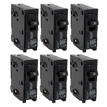 RecPro RV Circuit Breaker 30 Amp Q130,Siemens Equivalent 6 Pack