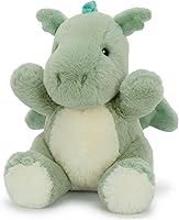 Vista 14 de Animales de peluche de dinosaurio, juguete de peluche para niñas y niños, una mamá dinosaurio con 3 dinosaurios bebés, triceratops, estegosaurio