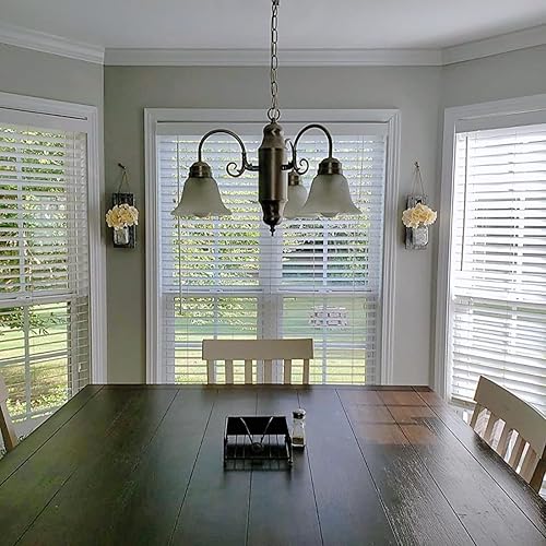 Miniatura 4 de HOMKO - Decoración de pared para tarro de máscaras diseño rústico con luces Led y flores 2 unidades Marrón, Café Oscuro, Gris, Marrón (Rustic