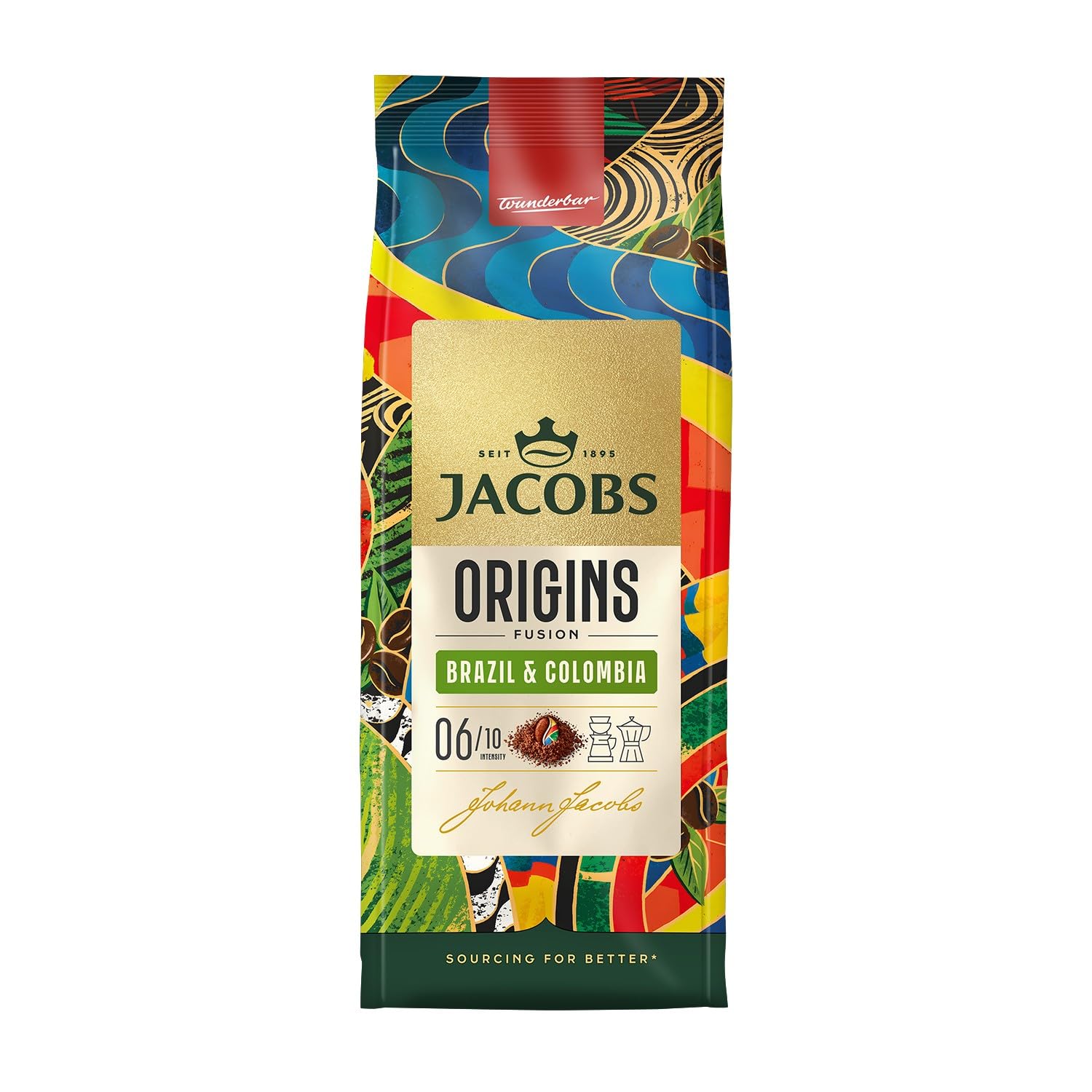 Jacobs Origins Brazil & Colombia Filtre Kahve 200 gr