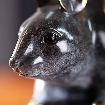 ネズミ金属彫像オブジェ置物インテリア工芸品美術品A3401